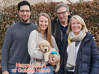 Golden Retriever Welpen of Golden Home H-Wurf/Besitzer